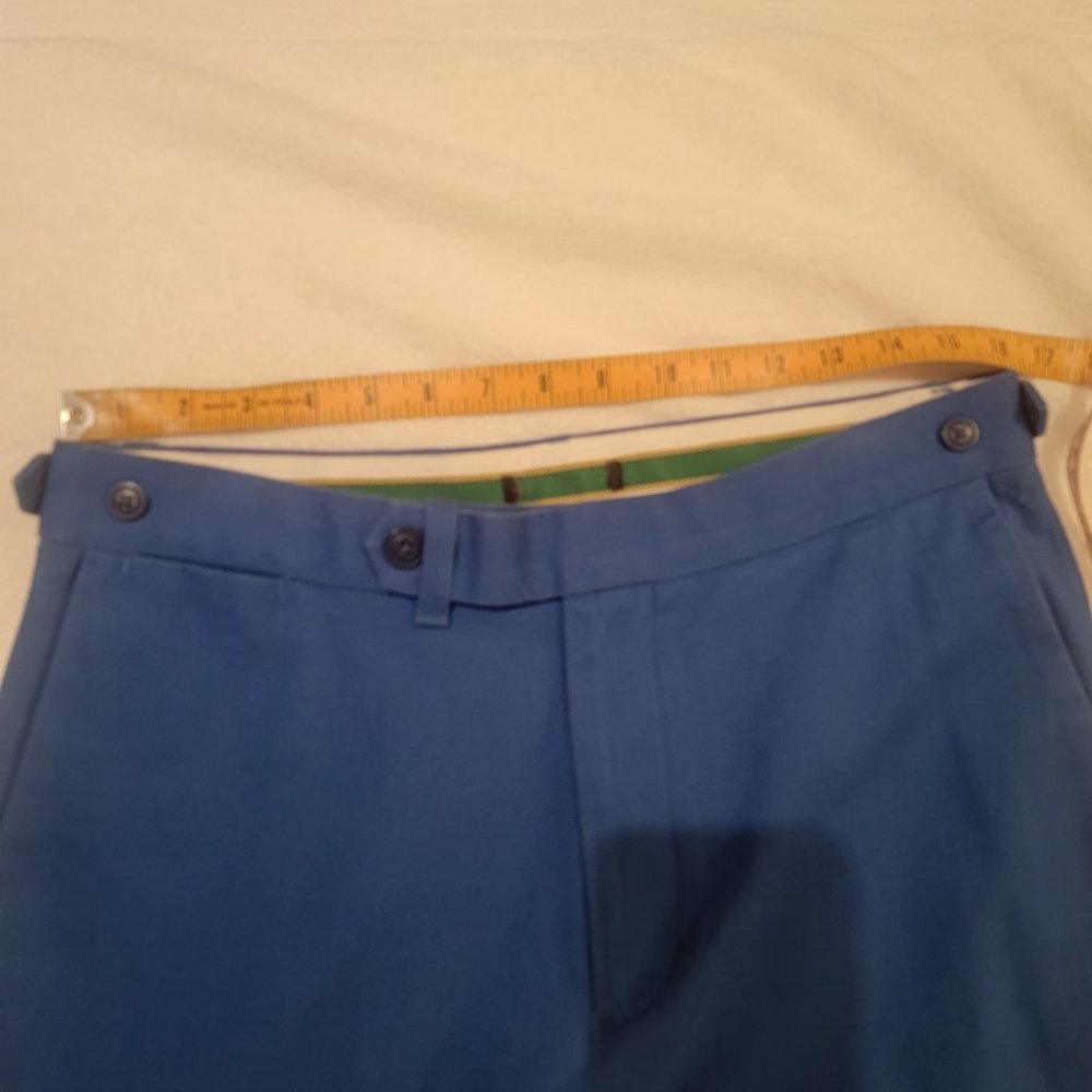 Banana Republic Pants Mens 32x30.5 Blue Extended Tab Casual Colorful NWOT NEW - Picture 12 of 14